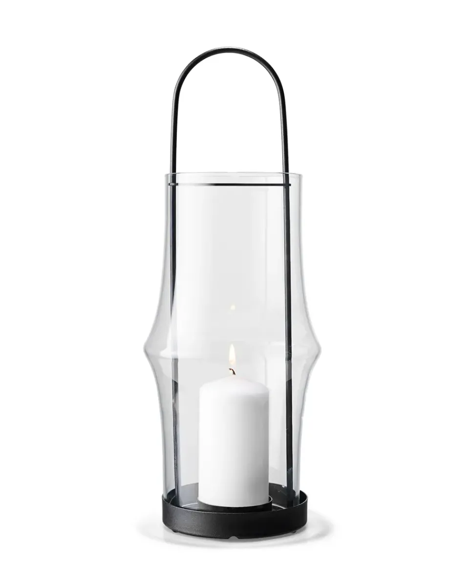 Holmegaard Arc Lantern 39 cm, Clear Transparent