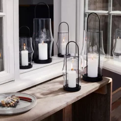 Holmegaard Arc Lantern 39 cm, Clear Transparent