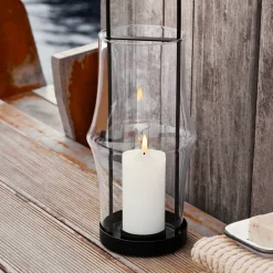 Holmegaard Arc Lantern 39 cm, Clear Transparent