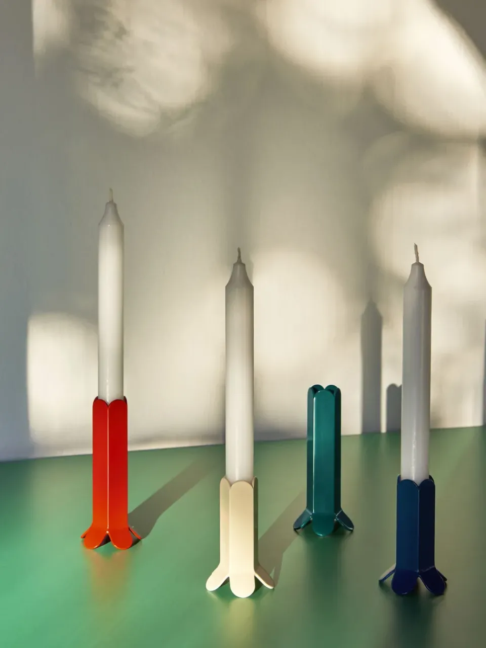 HAY Arcs candle sticks 13 cm, Red Best