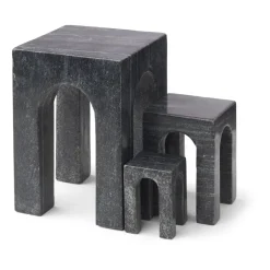 Gejst Arkis book end 3 pieces, Black White Outlet