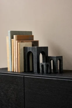 Gejst Arkis book end 3 pieces, Black White Outlet