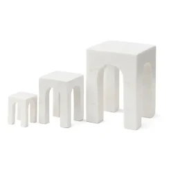 Gejst Arkis book end 3 pieces, White Online