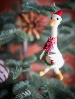 Bloomingville Arlo Christmas pendant 22 cm, White Sale