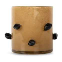 Byon Arlo lantern M Ø15 cm, Beige-black BeigeBlack Discount