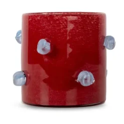 Byon Arlo lantern M Ø15 cm, Wine red-light blue RedBlue Sale