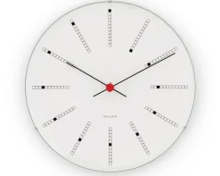 Arne Jacobsen Clocks Arne Jacobsen Bankers wall clock, Ø 210 mm White Discount