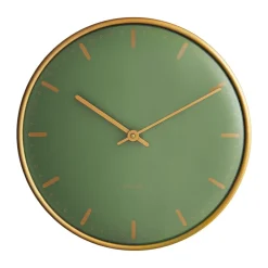 Arne Jacobsen Clocks Arne Jacobsen City Hall, , Ø29 cm Green Hot