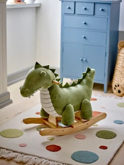 Bloomingville Arnie rocking horse, Crocodile Green
