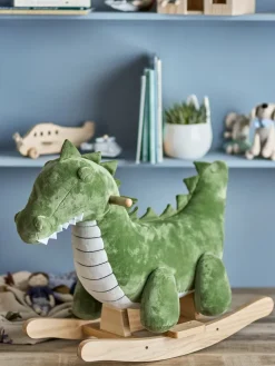 Bloomingville Arnie rocking horse, Crocodile Green