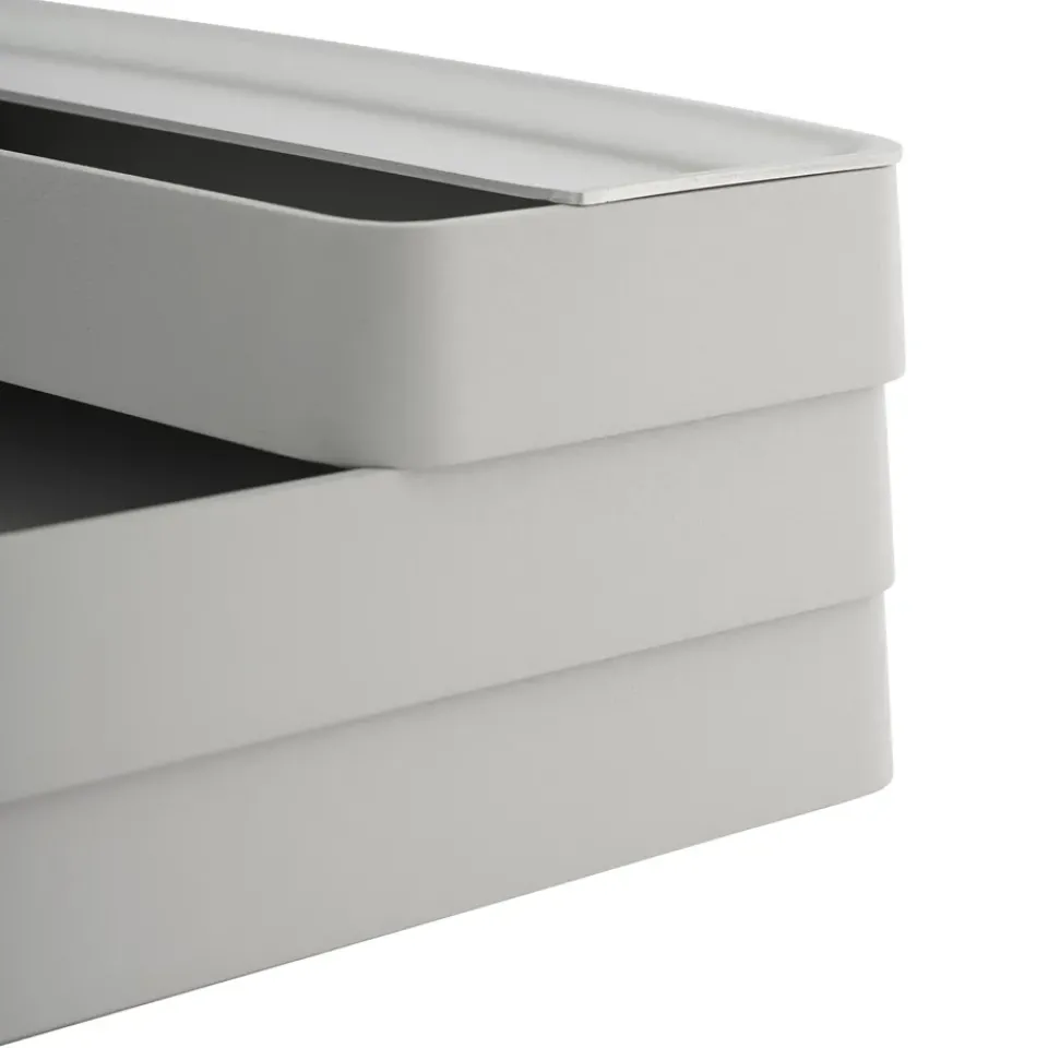 Muuto Arrange Desktop lid 8x24 cm, aluminum Grey Sale
