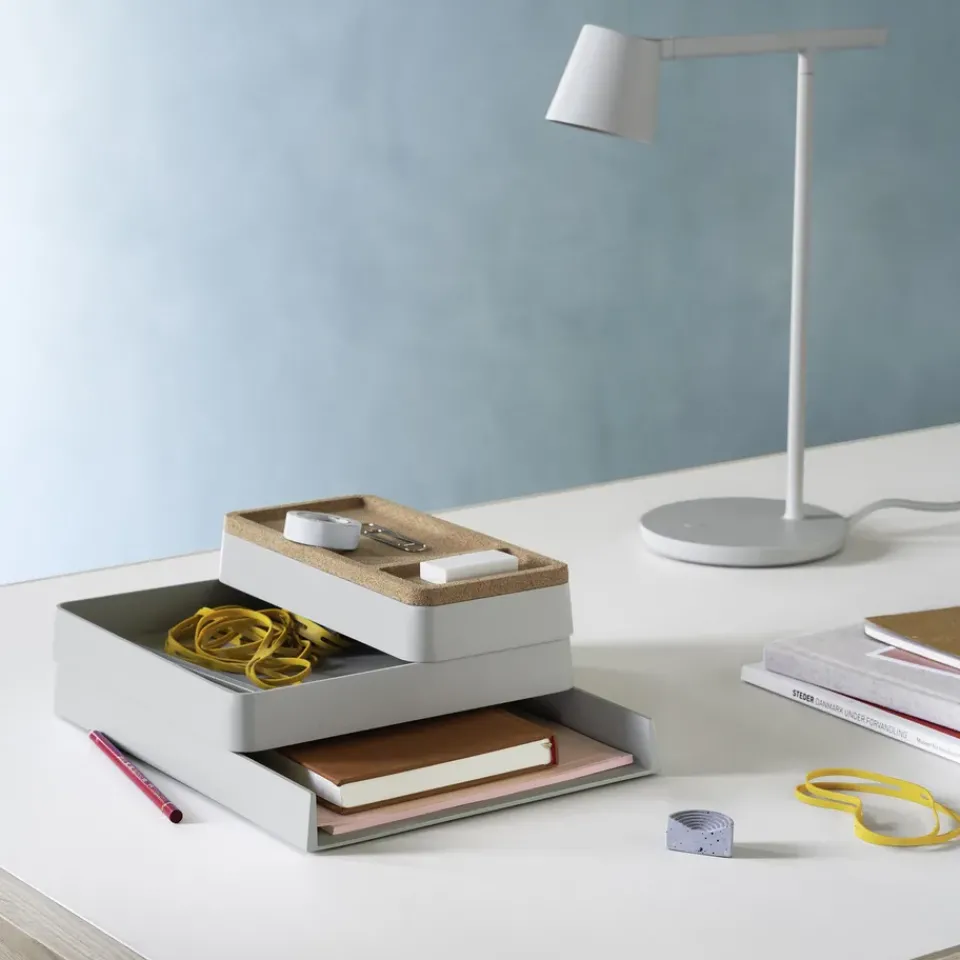Muuto Arrange Desktop lid 12x24 cm, cork Brown Best