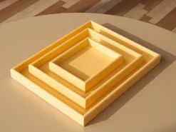 Montana Arrange tray large 35.3x44.1 cm, Acacia Yellow Clearance