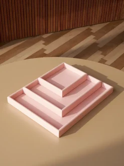 Montana Arrange tray large 35.3x44.1 cm, Ruby Pink