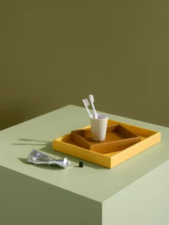 Montana Arrange tray set 2 parts, Amber-acacia YellowOrange Hot