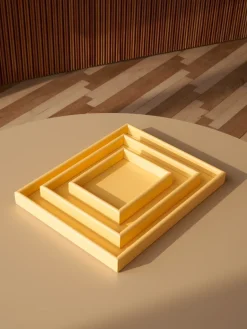 Montana Arrange tray small 17.3x21.4 cm, Acacia Yellow Online