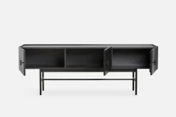 Woud Array side table, low, 150 cm, oak Black Online