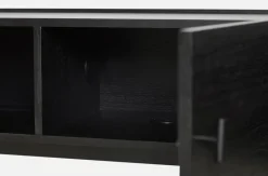 Woud Array side table, low, 150 cm, oak Black Online