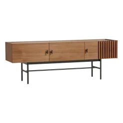 Woud Array side table, low, 150 cm, Walnut Brown Discount