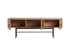Woud Array side table, low, 150 cm, Walnut Brown Discount