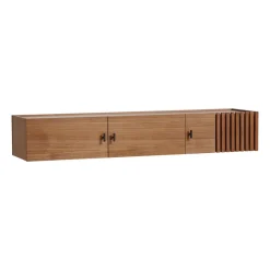 Woud Array sideboard wall-mounted, 150 cm, Walnut Brown Hot