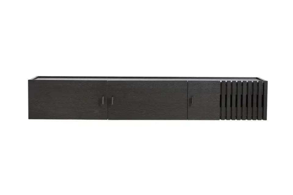 Woud Array sideboard wall-mounted, 150 cm, oak Black Clearance