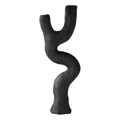 Mette Ditmer Art piece candle holder 41 cm, Black Outlet