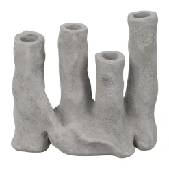 Mette Ditmer Art piece four candle holder, Light Grey Best