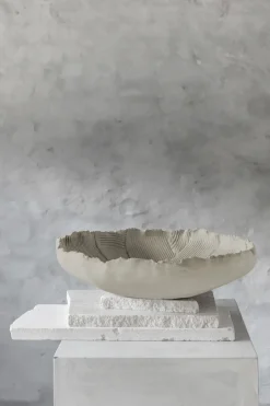 Mette Ditmer Art piece patch bowl Ø35 cm, Sand Beige Best