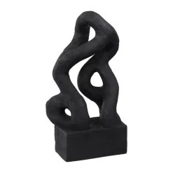 Mette Ditmer Art piece symbiosis sculpture 29 cm, Black