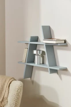 Andersen Furniture A-Shelf wall shelf Special Edition, Grey L 78x12x67 cm Blue Outlet
