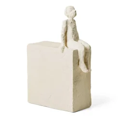 Kähler Astro sculpture, Virgo White Outlet