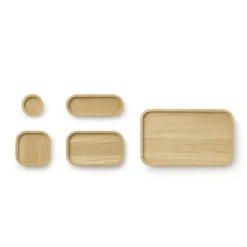 Normann Copenhagen Astro tray, 8x20 cm Brown Outlet