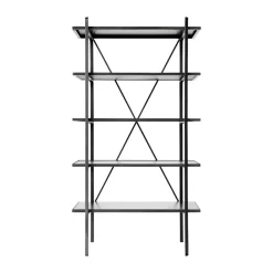 MUUBS Austin free standing shelf 90x160 cm, Black Discount