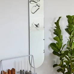 Zone Denmark A-Wall Mirror, , large Black Outlet