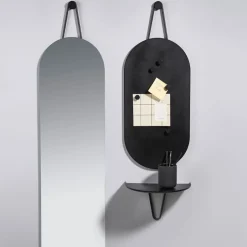 Zone Denmark A-Wall Mirror, Soft , large Grey New