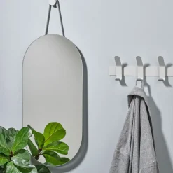 Zone Denmark A-Wall Mirror, Soft , large Grey New