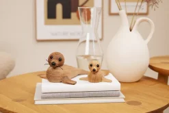 Spring Copenhagen Baby seal decoration, Oak Brown Clearance