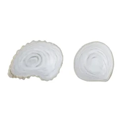 Bloomingville Bakur decorative bowl shell 2 pieces, Beige-Grey BeigeGreyWhite Hot