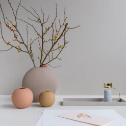 Cooee Design Ball vase peanut, 8 cm Beige Online