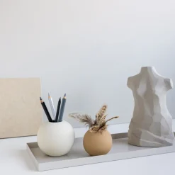 Cooee Design Ball vase peanut, 8 cm Beige Online
