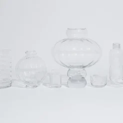 Louise Roe Balloon vase 25 cm, clear Transparent Discount