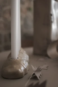 DBKD Base advent candle holder, Beige New