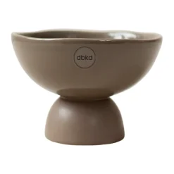 DBKD Base Dome bowl S Ø12 cm, Dust Brown Best