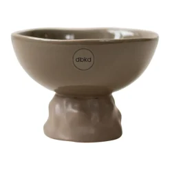 DBKD Base Irregular flowerpot S Ø12 cm, Dust Brown Best