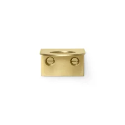 Ferm Living Basho wall hanger, brass Gold-coloured Clearance