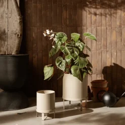 Ferm Living Bau flower pot small Ø18 cm, cashmere Beige Sale