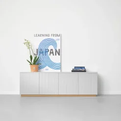 A2 Beam side table, Light , light stand, tabletop in carrara marble Grey Discount