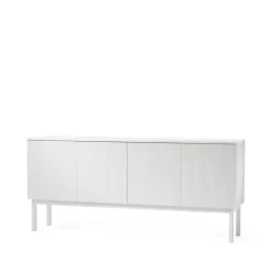 A2 Beam side table, lacquer, stand White Clearance
