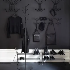 Maze Bill Floor clothes hanger, Black New